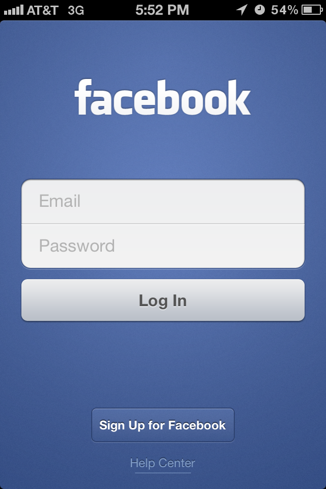 Facebook to login welcome logo/fbfordevelopers